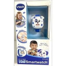 VTech My First Kidi Smartwatch Blue Interactive Toy Watch for Kids Ages 3-5 NEW