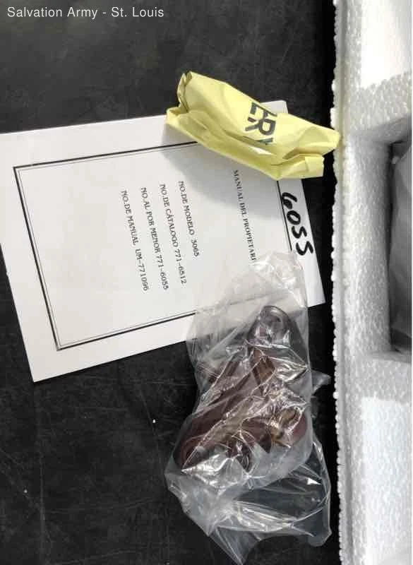 JCPenney Home Collection 3065 Brown Wooden Brass Pendulum Hanging Wall Clock - Image 3 of 4