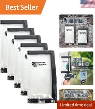 Versatile Fishing Lure Wraps - High-Quality PVC Covers in 2 Sizes, Pack of 10