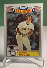 Wade Boggs 1988 Topps 1987 All-Star Game Commemorative Set #4 of 22 Red Sox HOF