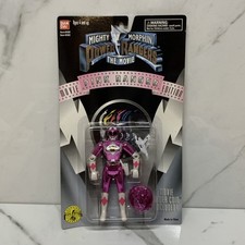 PINK RANGER Mighty Morphin Power Rangers Movie Edition 1995 MMPR Bandai NEW Read