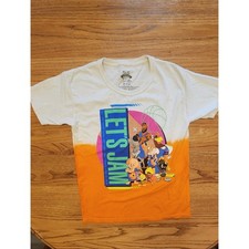 Space Jam A New Legacy Boy's Looney Tunes Multi-Character Graphic T-Shirt Medium