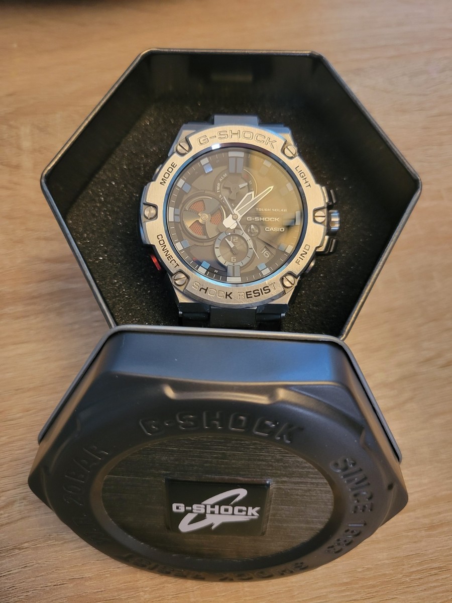 Casio G Shock GST B100 Bluetooth Tough Solar Watch Used | eBay