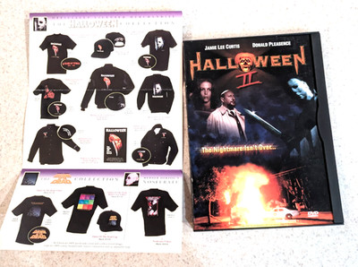 Halloween II DVD Snap Case Horror Slasher W Hype folder Tested Horror