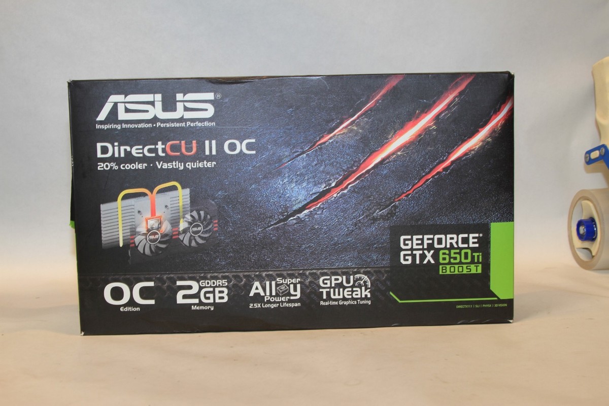 Asus Nvidia GTX 650 TI GDDR5 Graphics Card Open Box