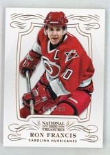 2013-14 National Treasures Ron Francis /199 Carolina Hurricanes 13-14