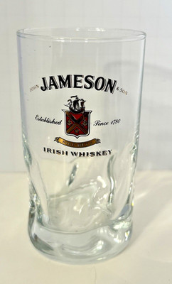 Jameson Irish Whiskey Drinking Glass/Tumbler - No box -Barware 4.25'' H