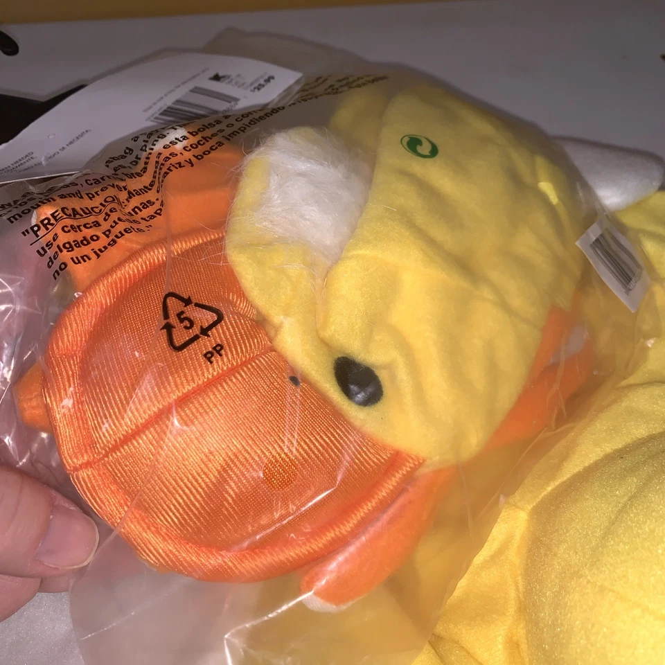 H6 Bebé Niño Pequeño Halloween Pato Chaleco Disfraz con Sombrero y Zapatos Nuevo con Etiquetas ¡Debe Ver! Foto 4 de 4