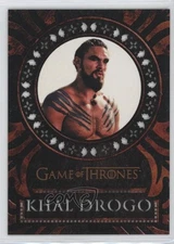 2017 Game of Thrones: Valyrian Steel Laser-Cut Jason Momoa as Khal Drogo 15eb