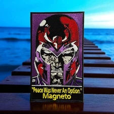 Magneto Embroidery Patch 6.53" X 3.91"