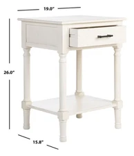Safavieh PEYTON 1 DRAWER ACCENT TABLE, Reduced Price 2172761985 ACC5704A