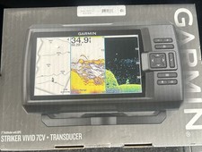 Garmin STRIKER Vivid 7cv Marine Fishfinder with GT20-TM Transducer 010-02552-00