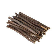25 Pcs 4inch Wood Log Sticks, 0.2-0.31inch Driftwood for Crafts, Wood