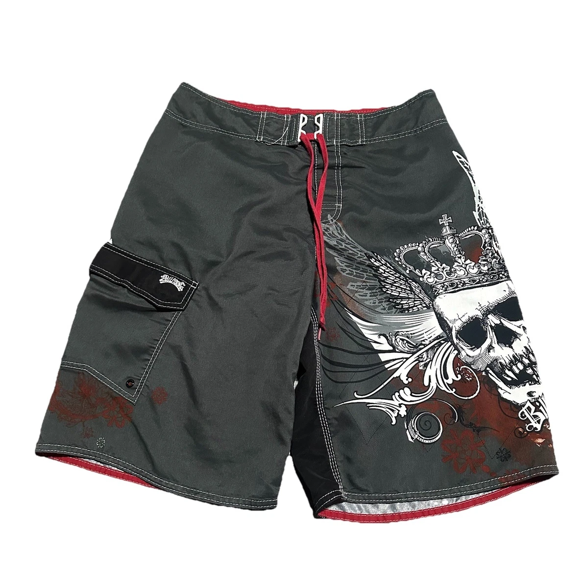 Billabong Board Shorts for Men Red for sale | eBay