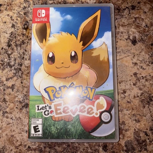 Pokemon Let's Go Eevee - Nintendo Switch MINT Adult Owned Played Once!!