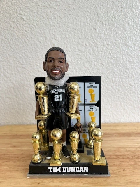 TIM DUNCAN FOCO ПАМЯТНАЯ ЛЕГЕНДА BOBBLEHEAD ШПОРЫ #72/216 сделано  - Изображение 3 из 4