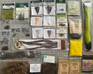 Dry Fly Tying  Materials  Assortment