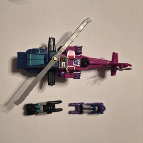 Spinister Vintage Transformers G1 Targetmasters Figure 100% Complete 1988