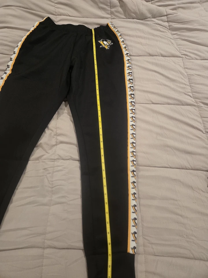 NHL Pittsburgh Penguins Hombres Talla M. 39" de largo. Cintura hasta abajo. Nuevo con etiquetas Foto 2 de 4