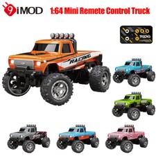 RC 1/64 Mini Camion 2.4G Fuoristrada Monster Lega Telecomando Auto Giocattoli