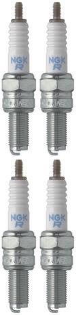 Set 4 NGK Standard Spark Plugs for Kawasaki ZX1100-D 2001-1993 Engine 1100cc
