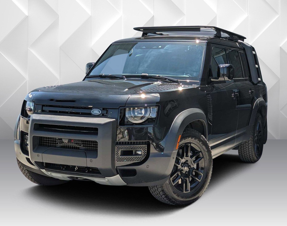 ABS zwarte carrosserie Achterdeur Side anti-kras Protetive Cover Frame Trim Stickers Auto Accessoires voor Land Rover Defender 90 110 2020-2022 (Achterdeur zijde