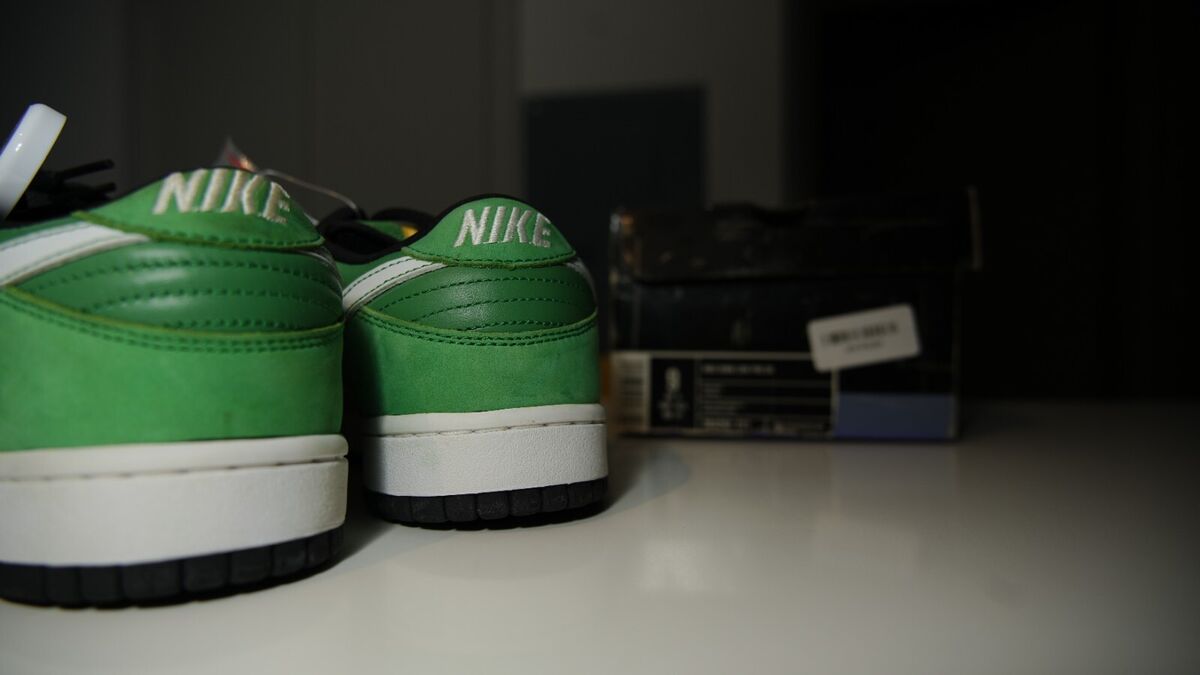 Nike SB Dunk Low Green Blue Taxi Series Tokyo 2006 Size 9 Nike SB Dunk Low Green Blue Taxi Series Tokyo 2006 Size 9