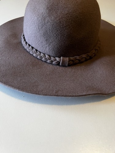 HAT Wool Women’s One Size Floppy Large Brim Summer Fall Light Purple - Picture 5 of 11