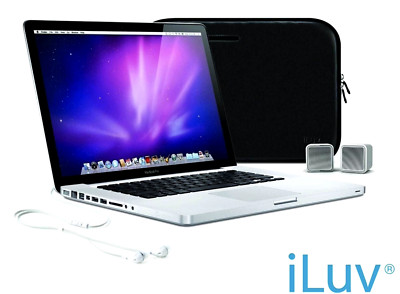 4 in 1 Original iLuv Essential Kit für Macbook Pro Air 15'' Hülle Soundsystem Geschenk