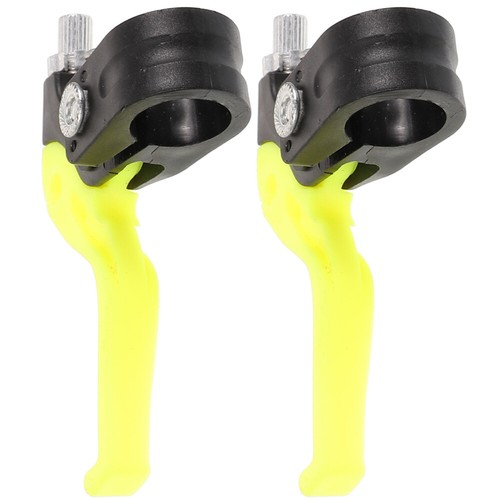 Paire De Leviers De Frein En Alliage D'aluminium Pour VTT - Rouge, Bleu Ou Or - 3 Doigts