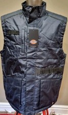 Dickies - AWT Utility Body Warmer - Navy/Blue Check Lined - Size: M/46" Chest