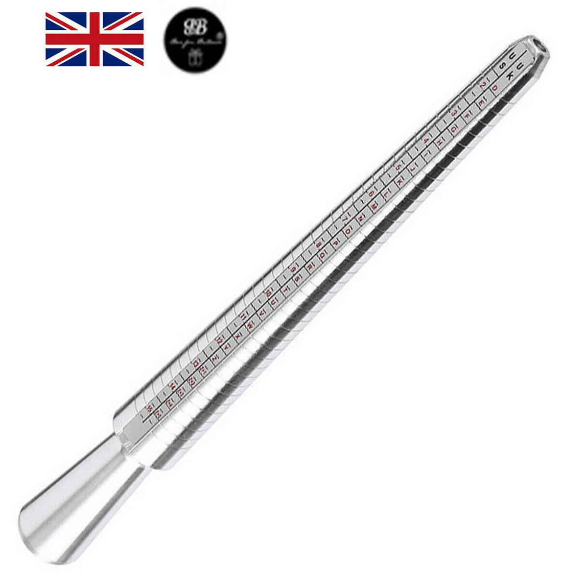RING SIZER RING STICK MANDREL,UK RING SIZE MEASURING TOOL UK,US