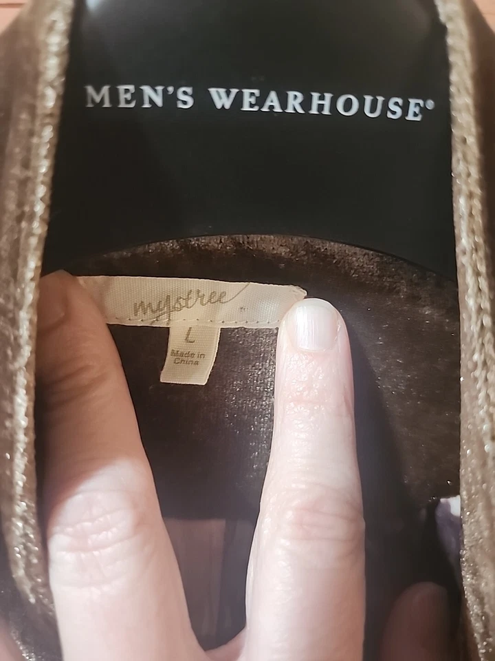 Mystree женщин коричневый блейзер размер большой - Изображение 2 из 4