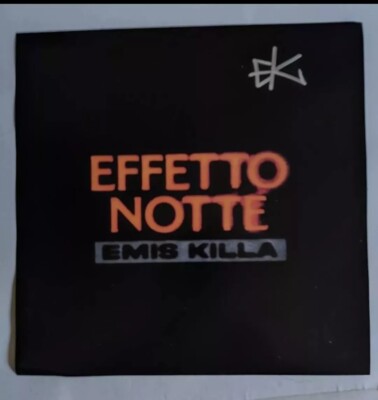EMIS KILLA | EFFETTO NOTTE EDIZIONE LIMITATA NUMERATA 1000 COPIE AUTOGRAFATO