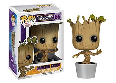 LETZTER!! Marvel Dancing Groot Funko Pop! Vinyl Wackelkopf Figur in Schachtel