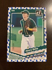 2023 Donruss Baseball Henry Bolte Presidential Collection Parallel /46 Athletics