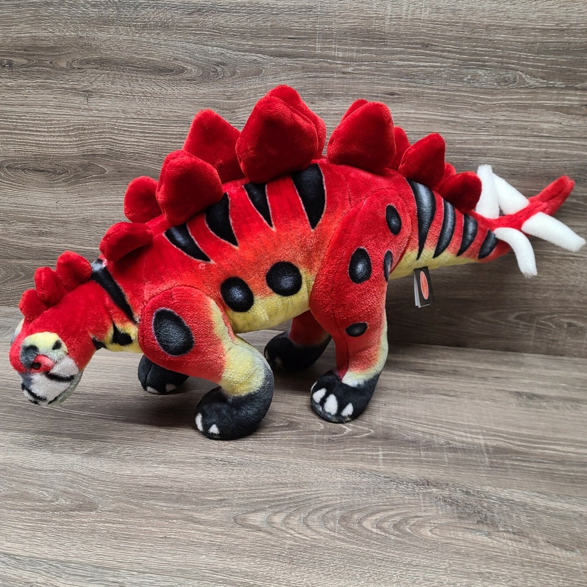 Melissa Doug STEGOSAURUS LARGE Dinosaur Stuffed Plush Toy Lifelike Animal  32