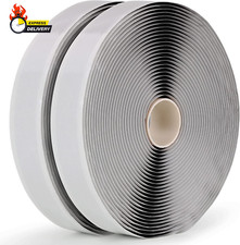 Butyl Tape Black 1 Inch X 33Ft 2 Pack Tight Seal for Leak Proof EPDM RV Repair W