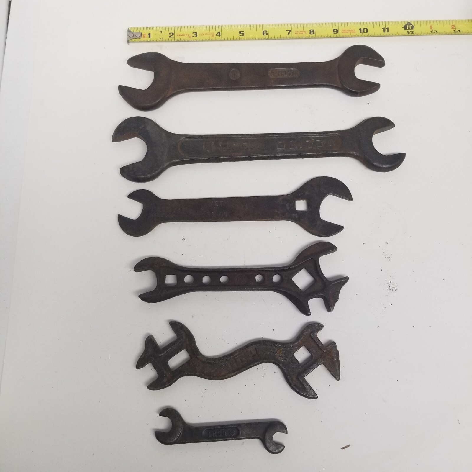 Vintage Case IH International Harvester Wrench Lot of 6, Mechanic