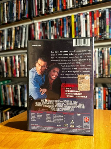 SENZA TREGUA (1993) DVD COME NUOVO con Jean-Claude Van Damme di John Woo CULT - Picture 2 of 3