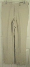 NWT Michael Kors Lined Linen Blend F/F Tan B Kirton Dress Pants 20R/30 x 30 1/2