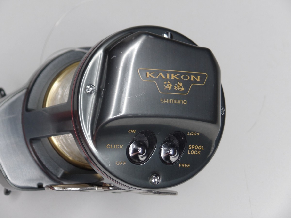 Shimano Kaikon 4000T Baitcasting Fishing Reel Gray Digital Shimano Kaikon 4000T Baitcasting Fishing Reel Gray Digital