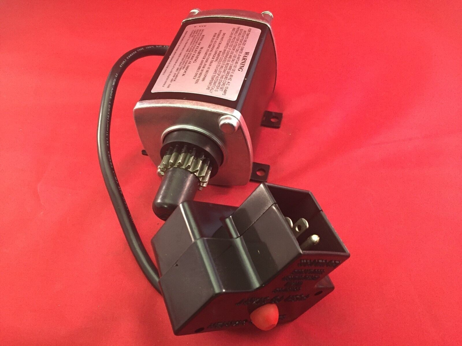 Motor De Arranque Sustituye Al Soplador De Nieve John