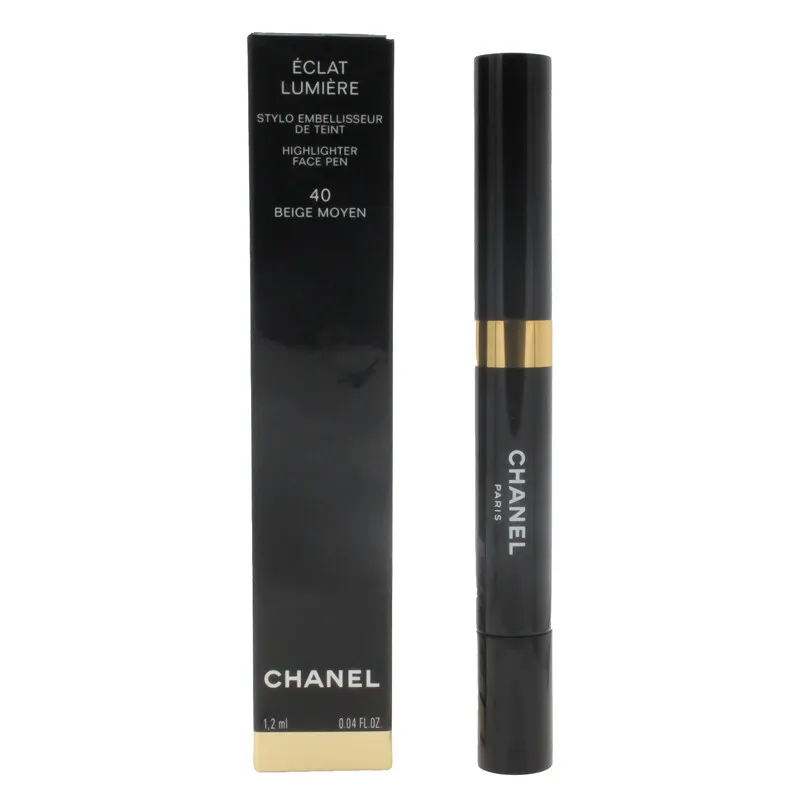 Chanel Highlighter Pen Eclat Lumiere Face 40 Beige Moyen Eye Concealer  Makeup