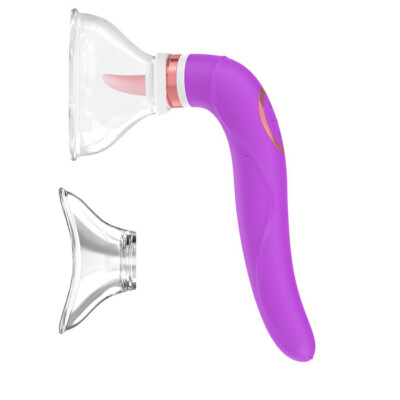 Female Sucking Vibrator Clit Vomit Simulate Licking Breast Stimulator  Nipple Sex