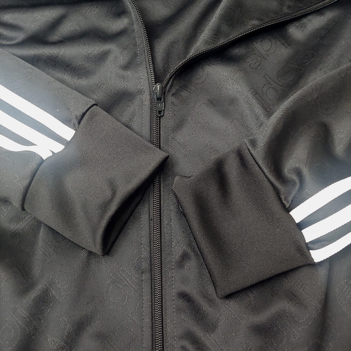 新品　adidas ジャージ ED7051 ブラック M adidas Originals Track Jacket Men 2XL Monogram Black 3