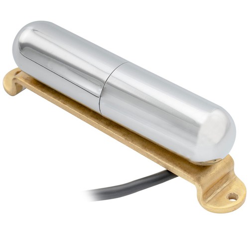 Artec LSA70 Chrome Alnico 5 Lipstick Single Coil Bridge Pickup For Strat Guitar - Foto 6 di 7