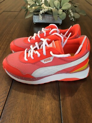 Puma Cruise Rider Brain Freeze Jr Girls Pink Sneakers Casual Shoes 38784801