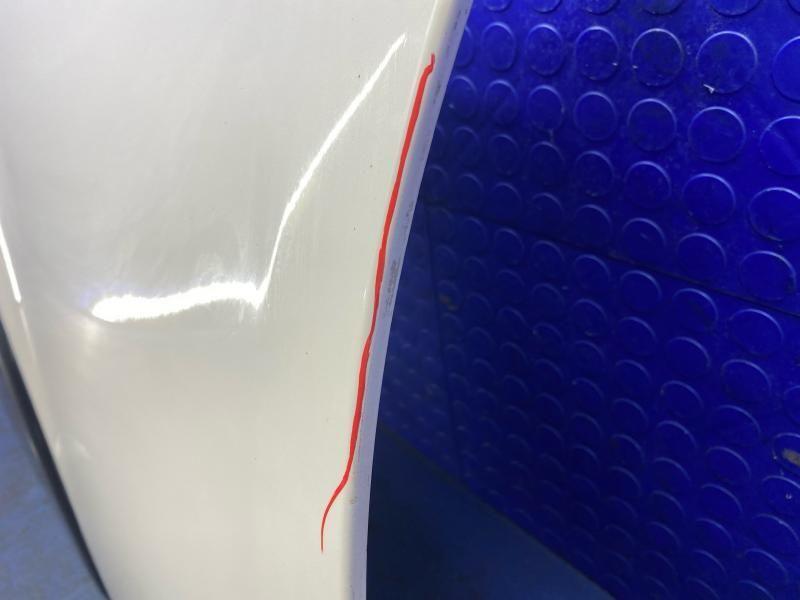 2016-2021 MCLAREN 570S REAR RIGHT LOWER QUARTER PANEL WING COVER WHITE 13A5326CP