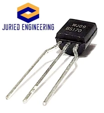 BS170 Small Signal MOSFET 500 mA, 60 Volts N-Channel Enhancement Mode FET TO-92